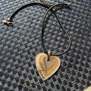 Vintage Heart Choker